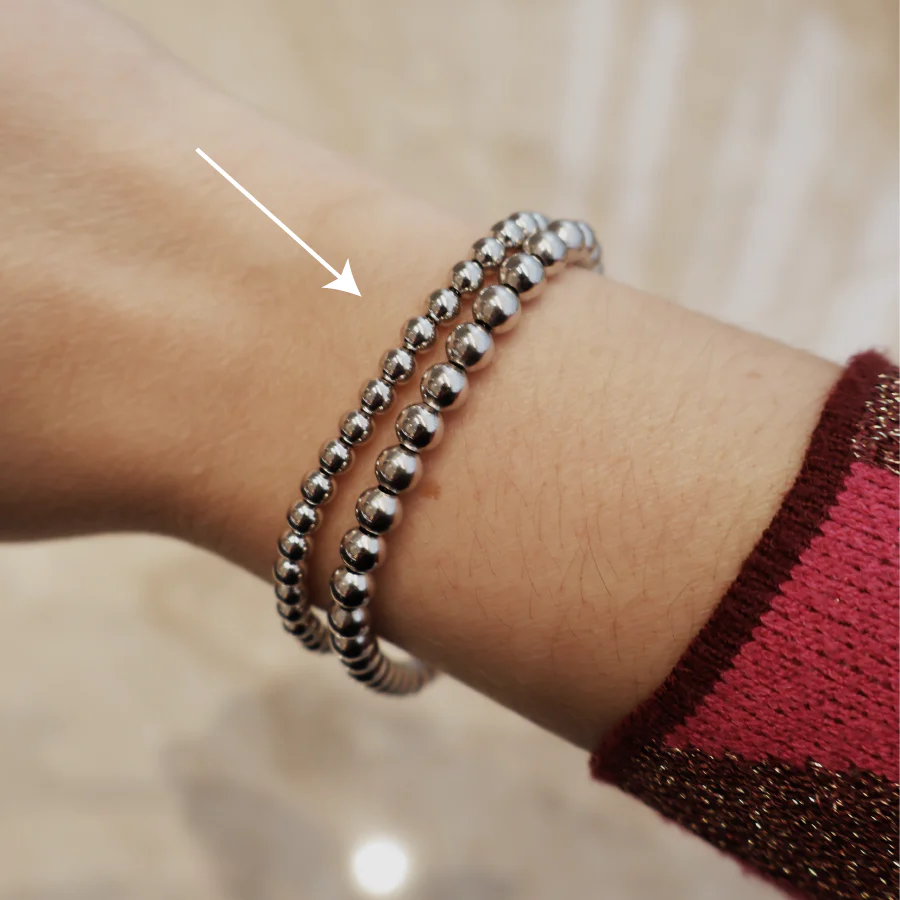 Brown & Co. 14k White Gold Bracelet - Image 2