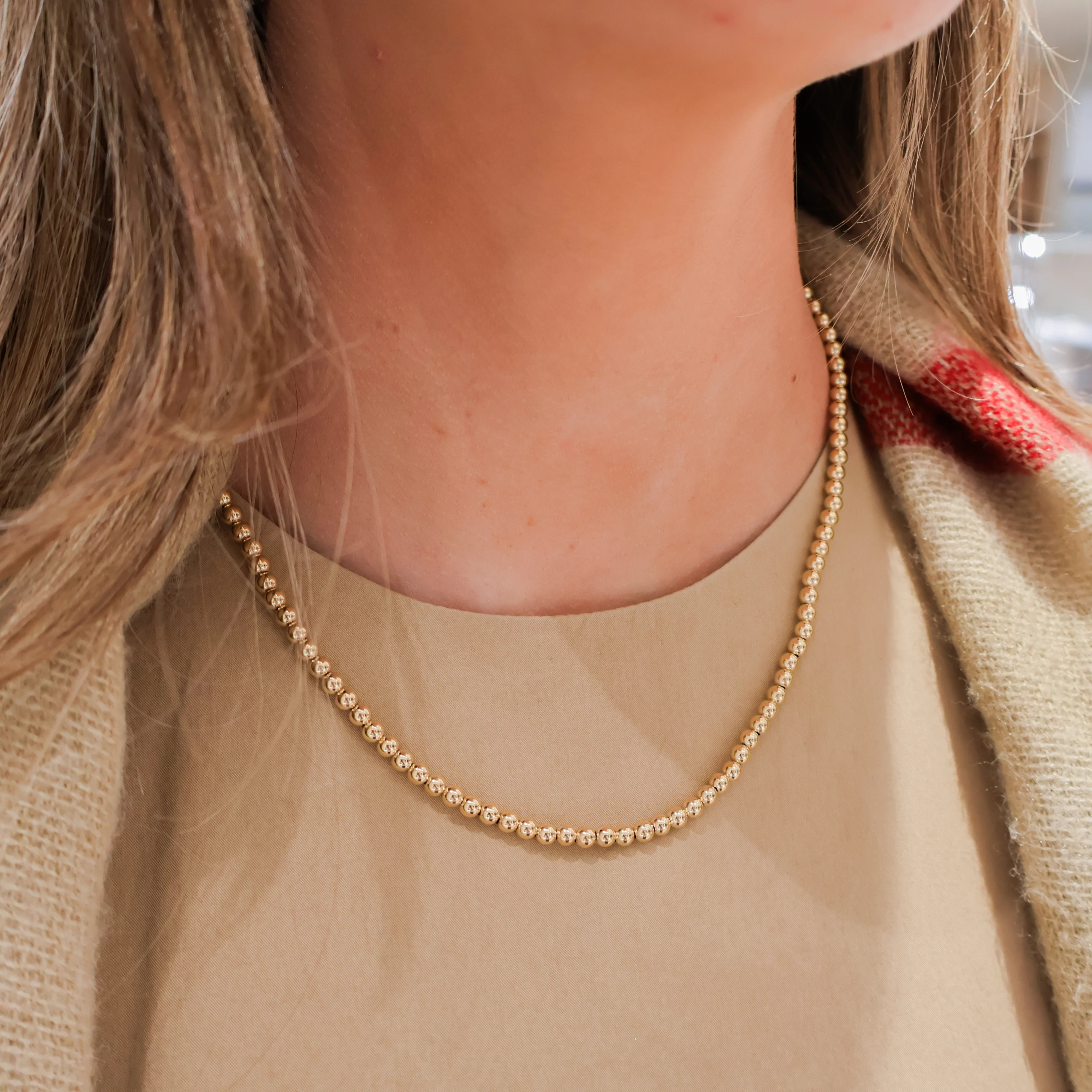 Brown & Co. 14k Yellow Gold Chain Necklace - Image 2