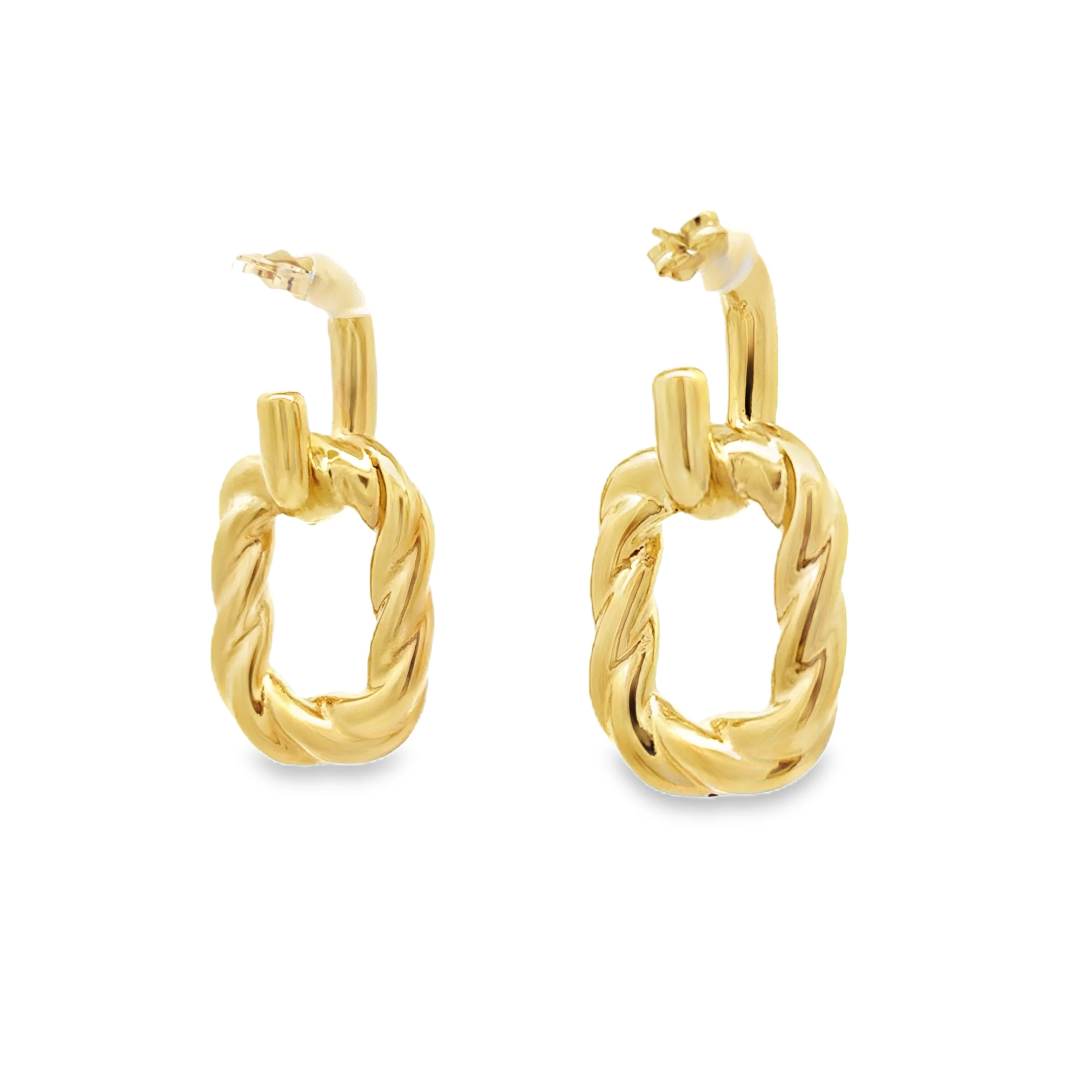 Brown & Co. 14k Yellow Gold Earrings - Image 3