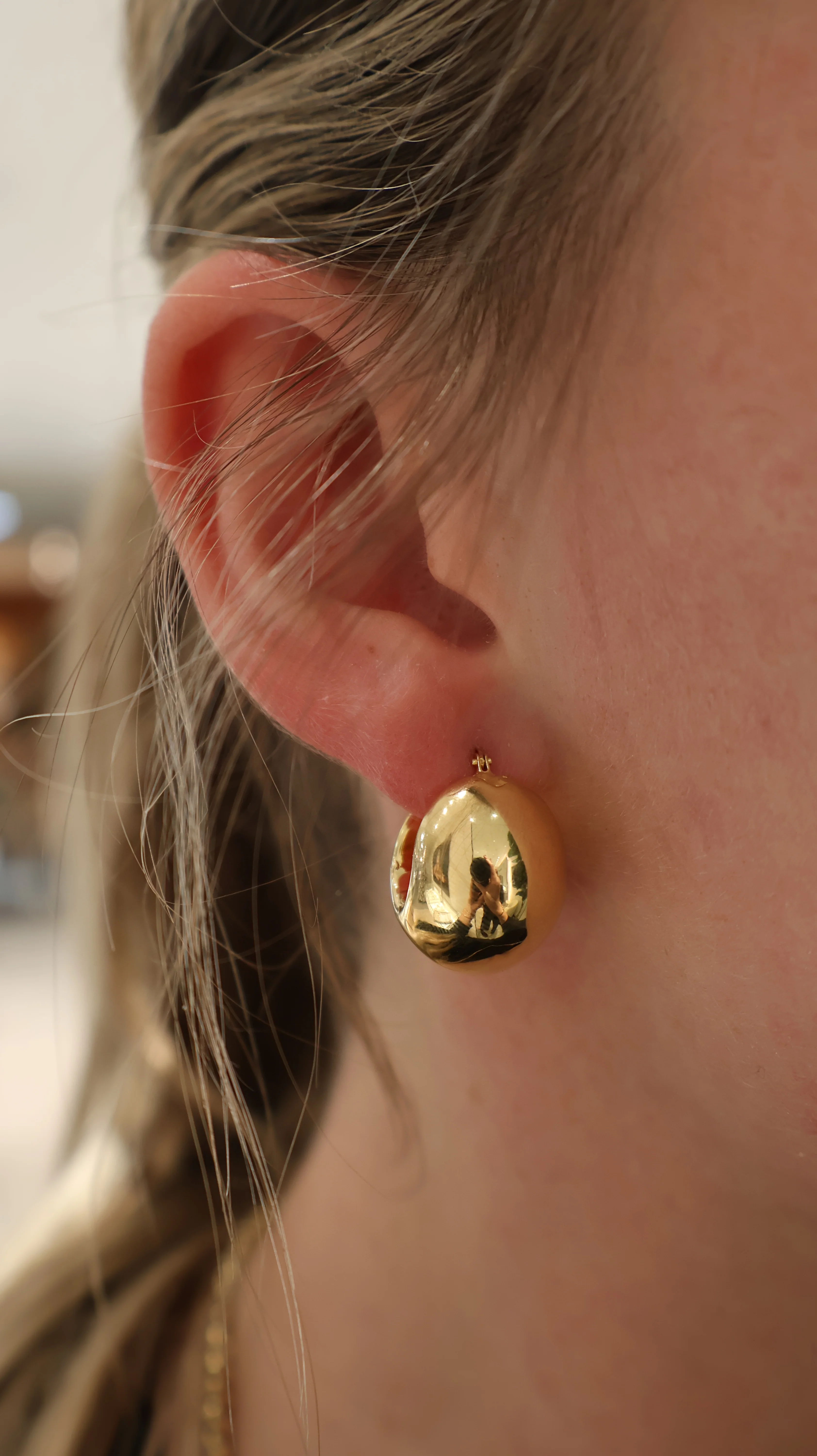 Brown & Co. 14k Yellow Gold Earrings - Image 2