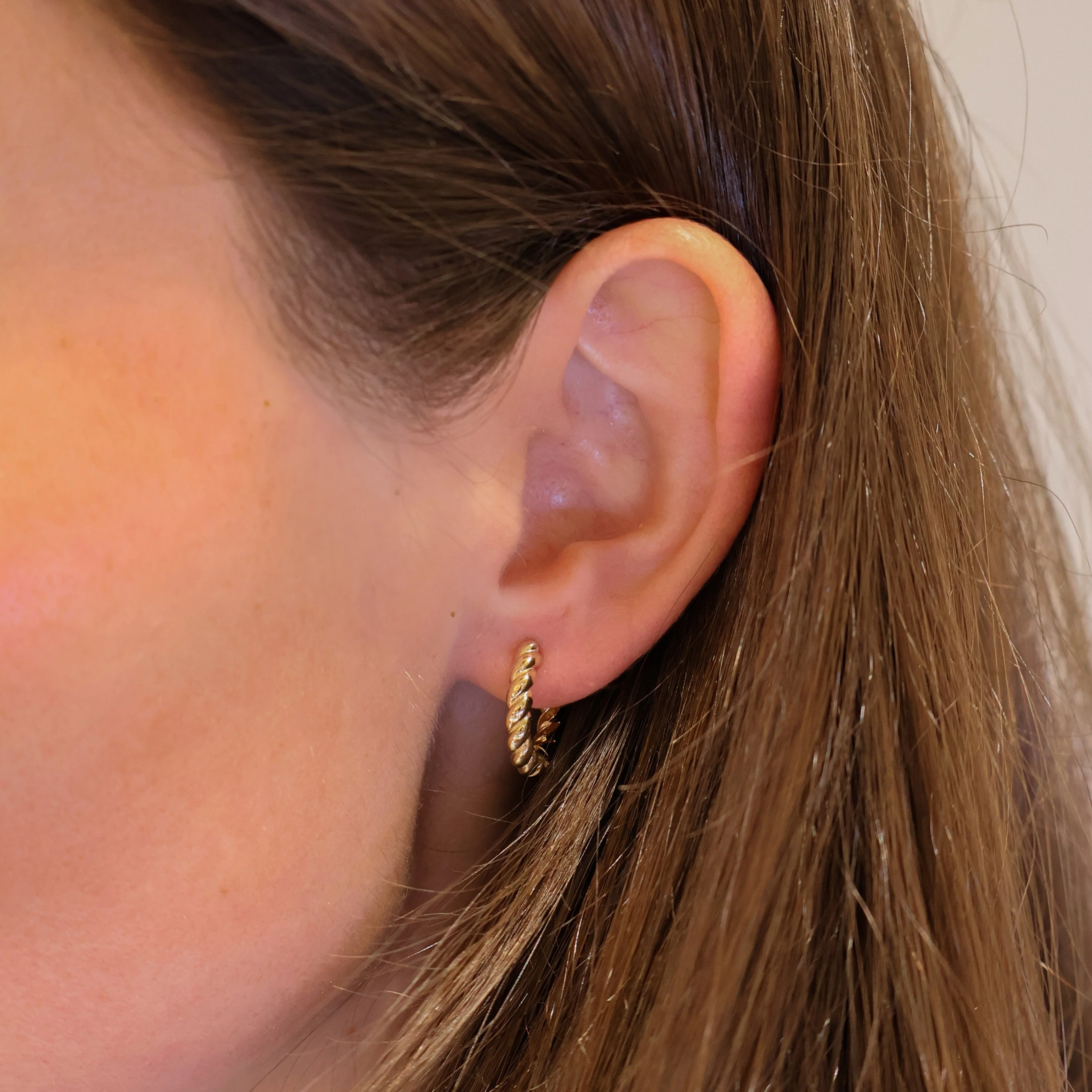 Brown & Co. 14k Yellow Gold Earrings - Image 3