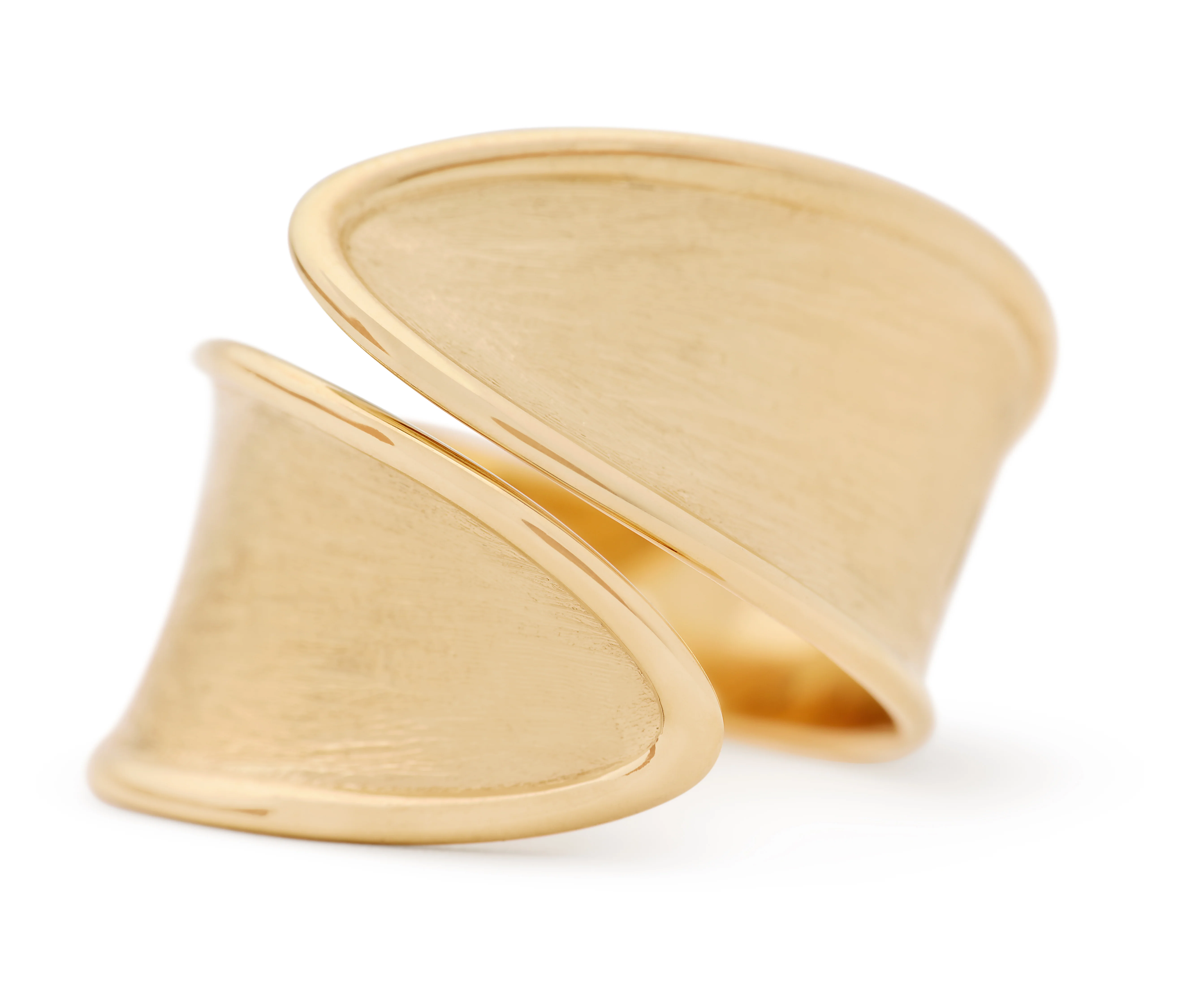 Marco Bicego 18k Yellow Gold Lunaria Twist Ring - Image 2
