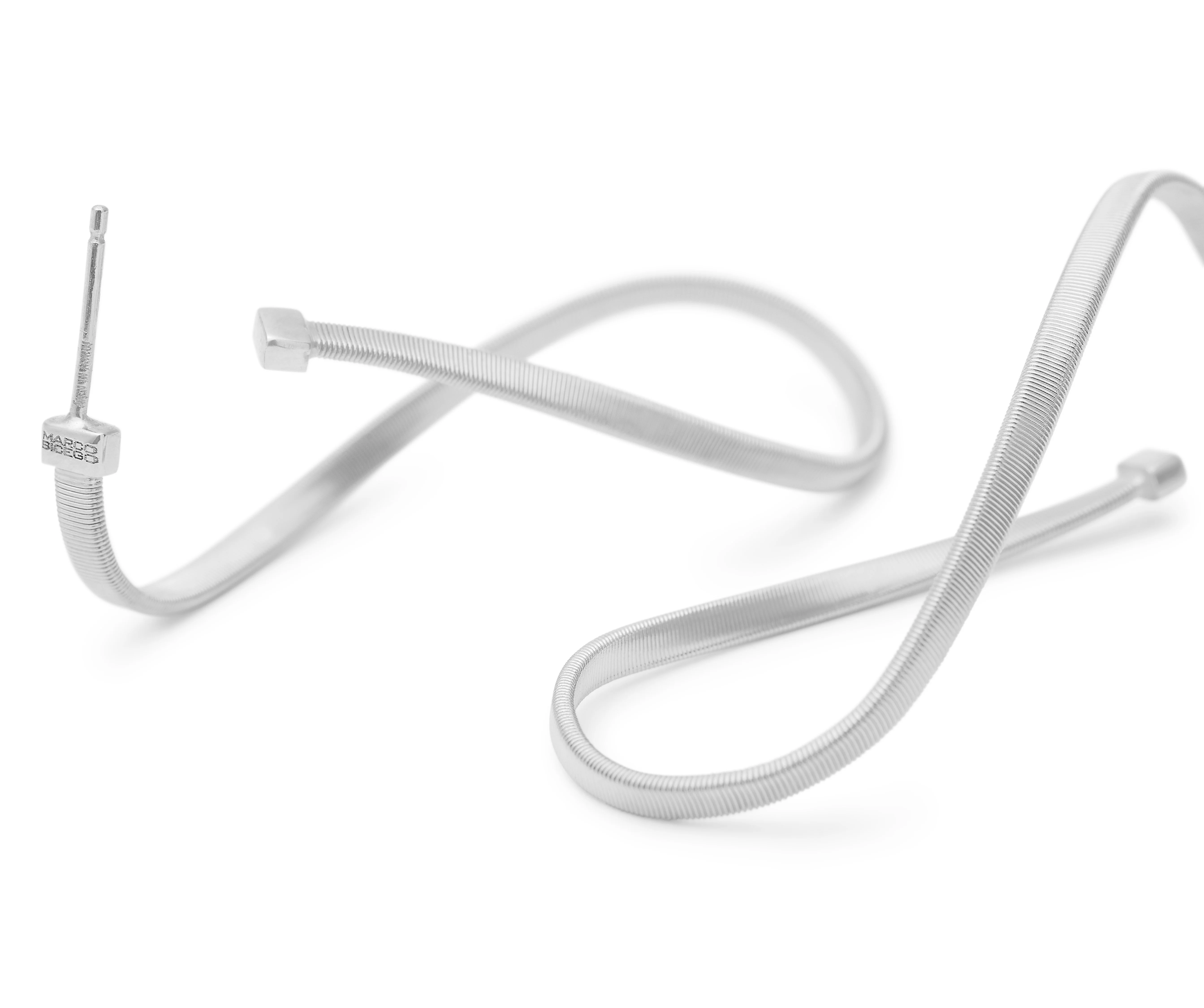 Marco Bicego 18k White Gold Marrakech Earrings - Image 2