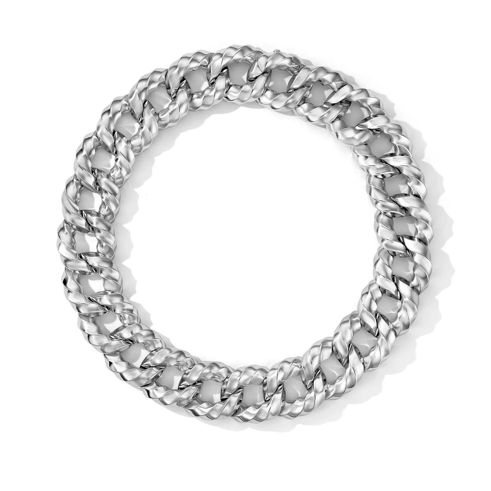 David Yurman Cable Edge® Curb Chain Necklace In Sterling Silver, 23mm