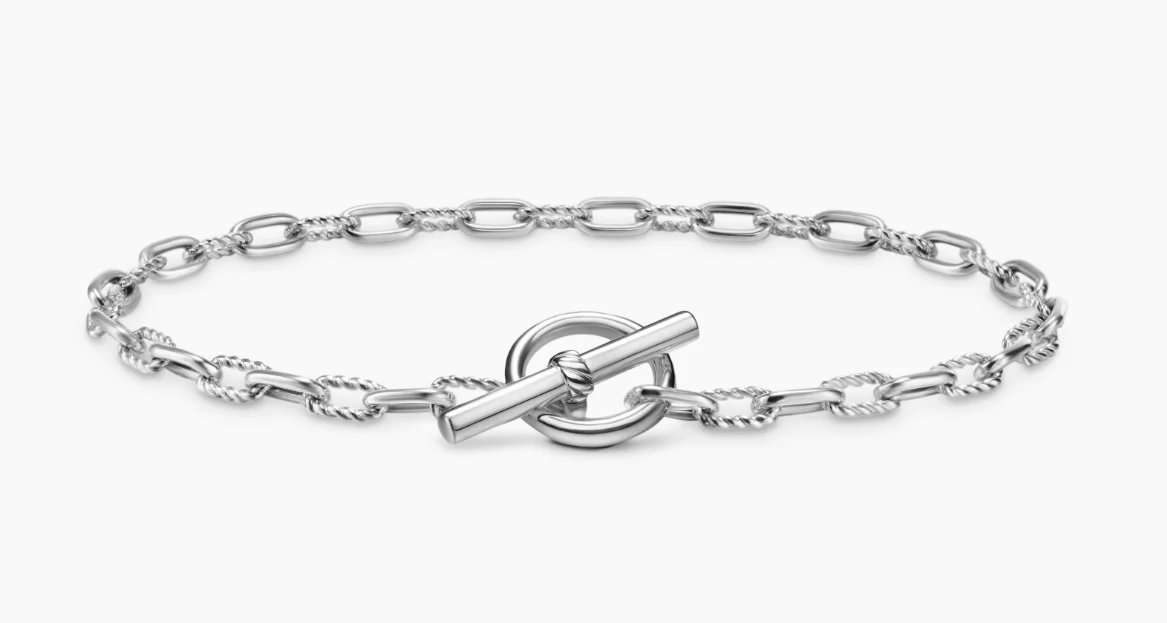 David Yurman Madison® Toggle Chain Bracelet In Sterling Silver, 3mm - Image 2