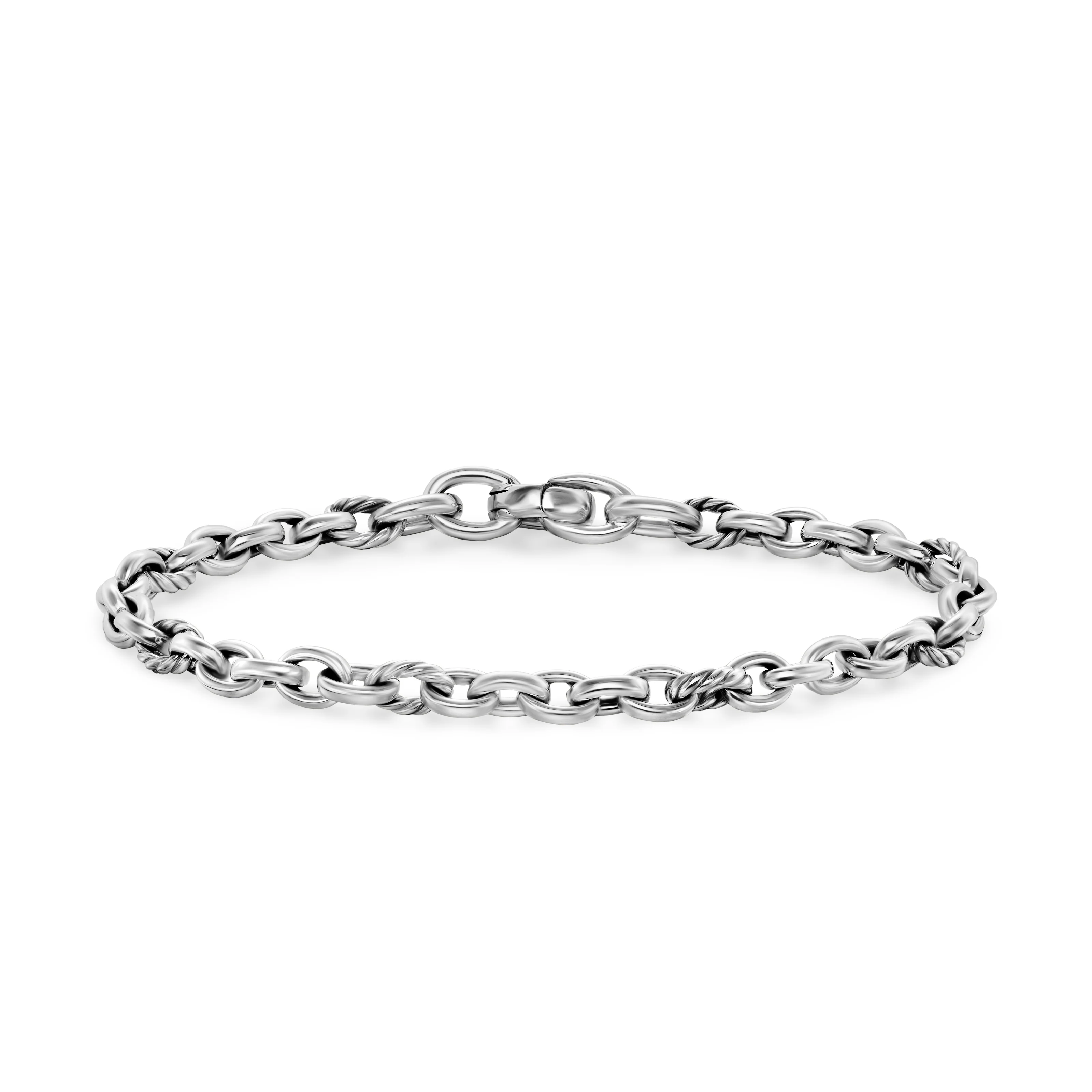 David Yurman Mercer® Petite Chain Bracelet In Sterling Silver, 4.5mm - Image 2