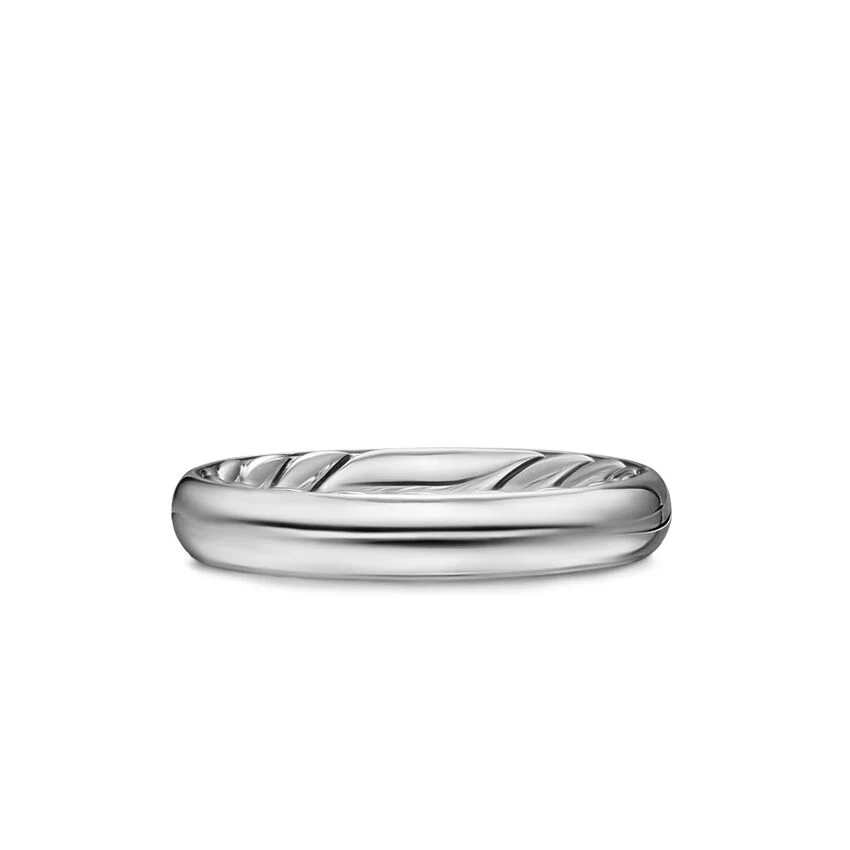David Yurman Mercer® Band Ring In Sterling Silver, 3.7mm - Image 2