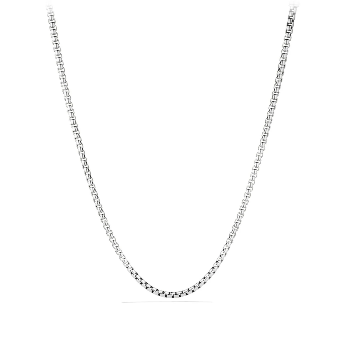 David Yurman Box Chain Necklace In Sterling Silver, 5.2mm - Image 2