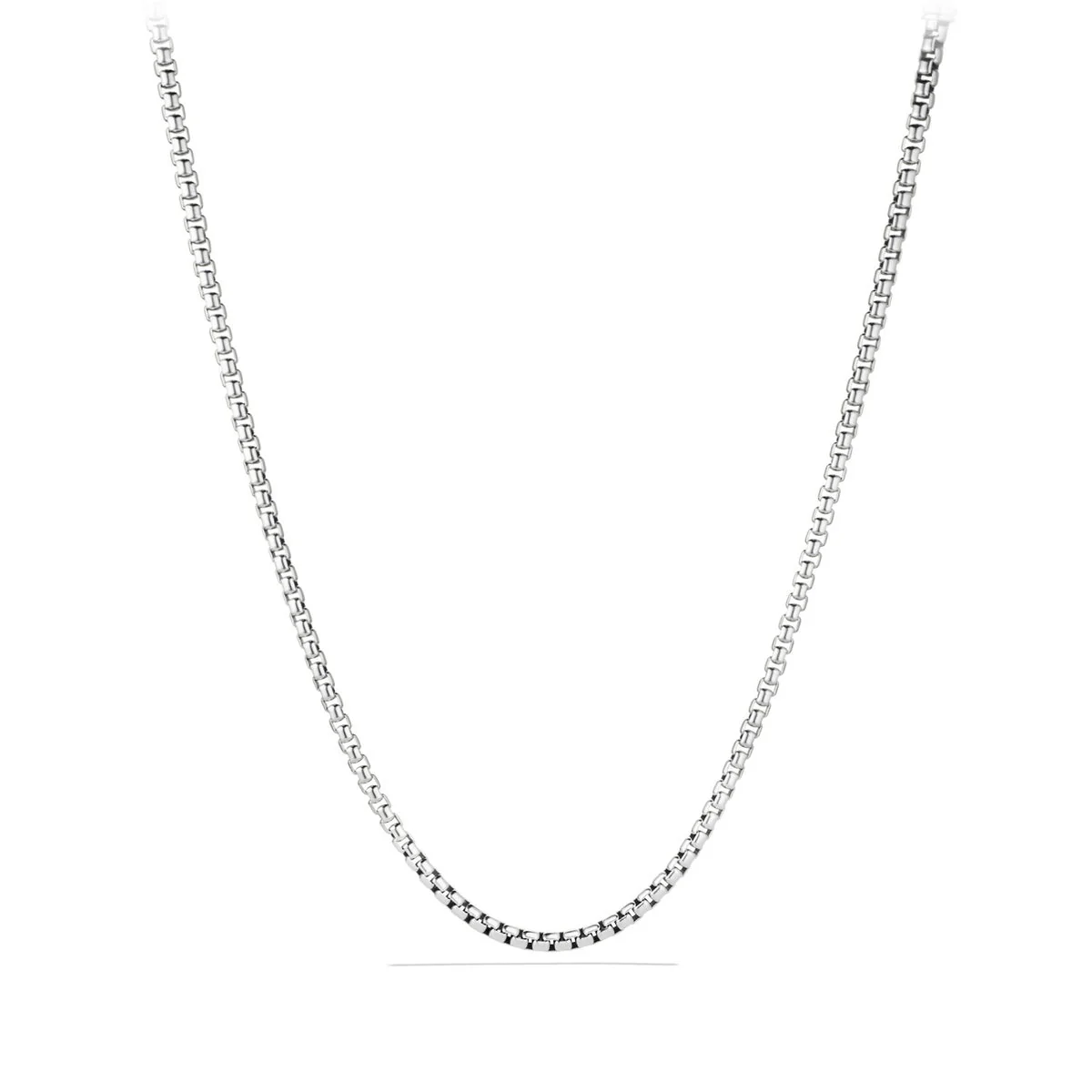 David Yurman Box Chain Necklace In Sterling Silver, 5.2mm - Image 2