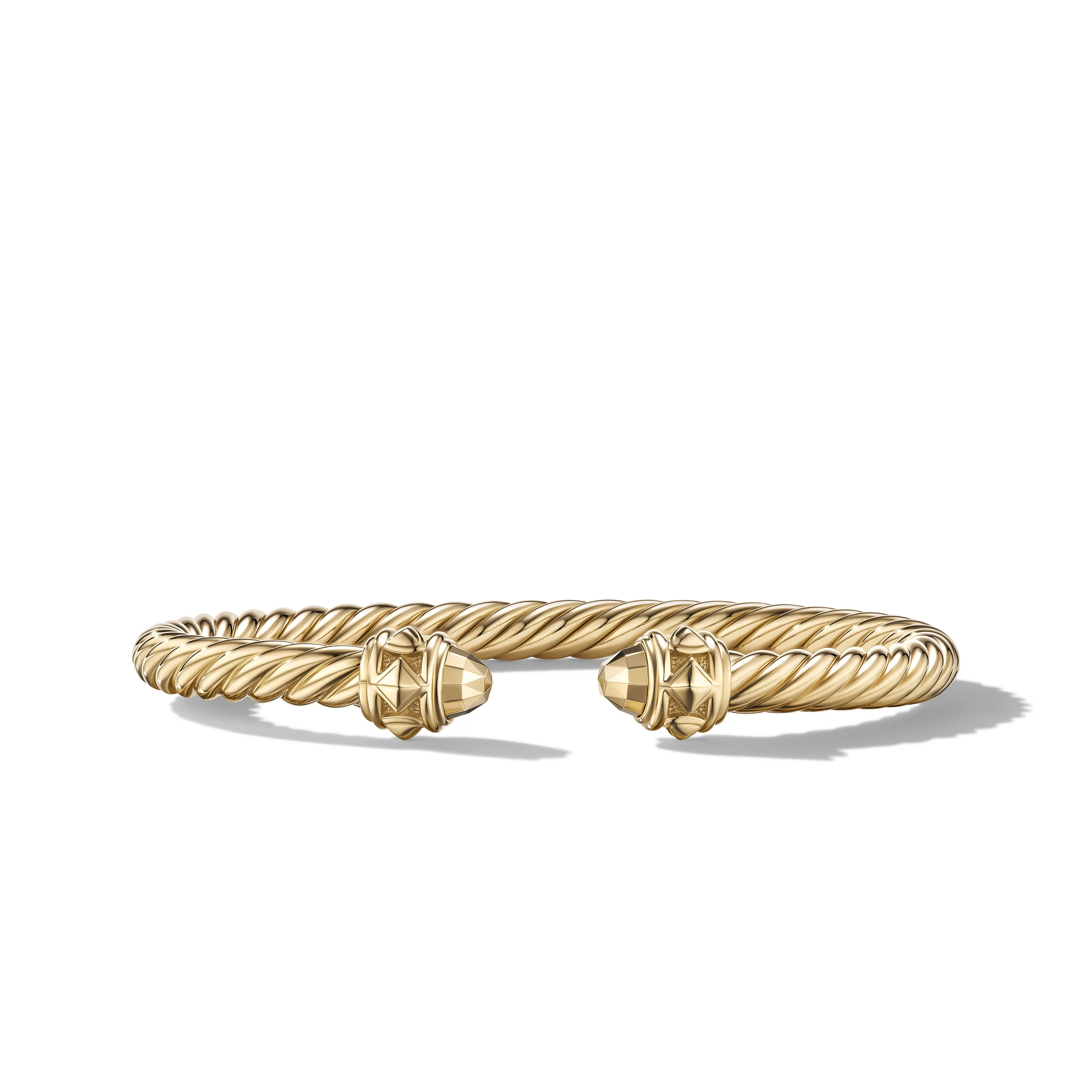 David Yurman 5mm Renaiss Cablespira Bracelet 18k