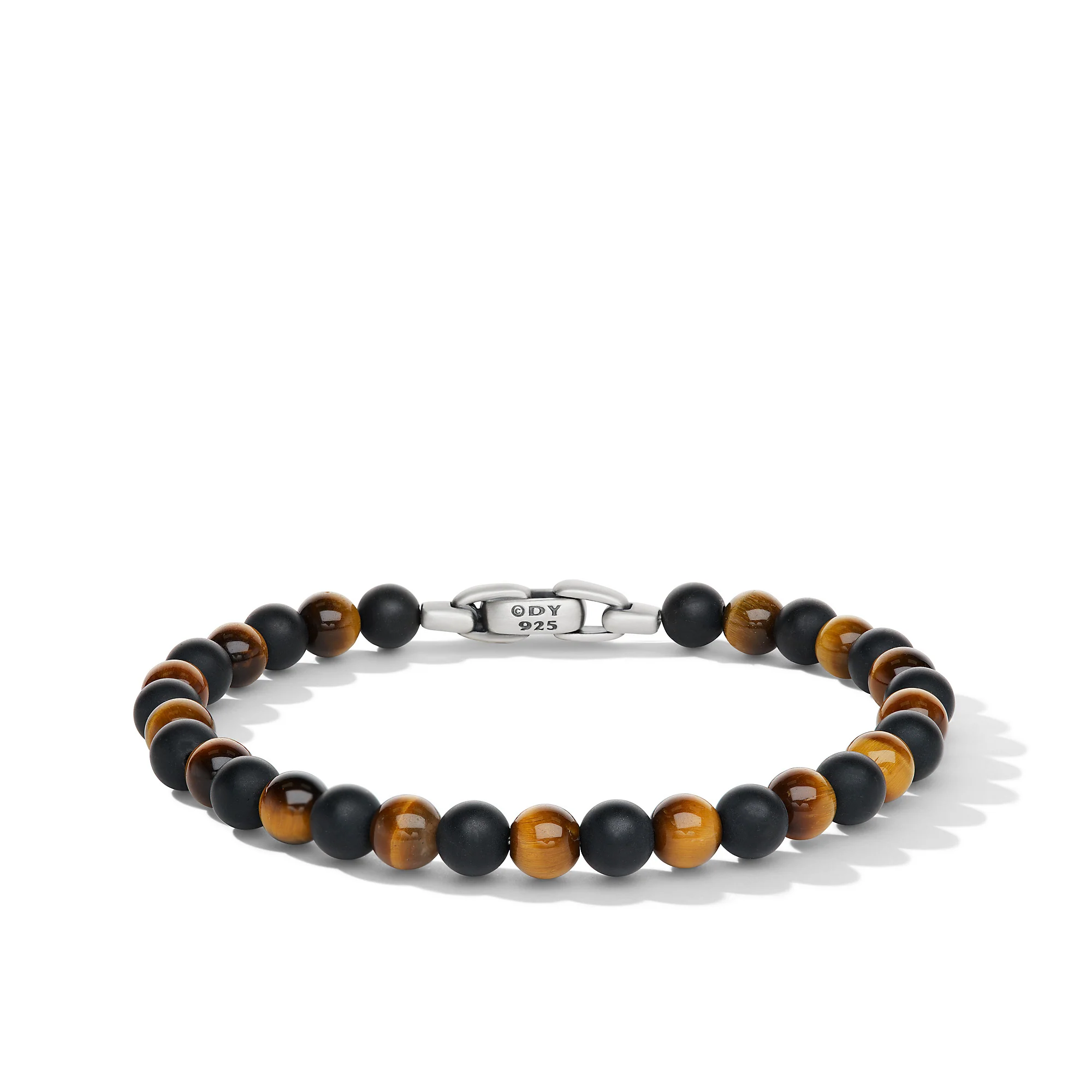 David Yurman 6mm Alternating Bead Bracelet Bo Te Sil