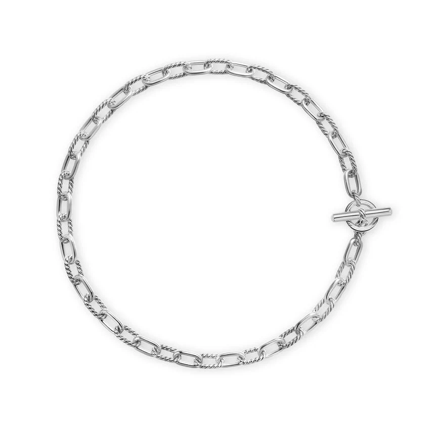 David Yurman Madison® Toggle Chain Necklace In Sterling Silver