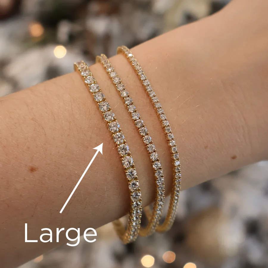 Brown & Co. Large Diamond Tennis Bracelet - Image 3