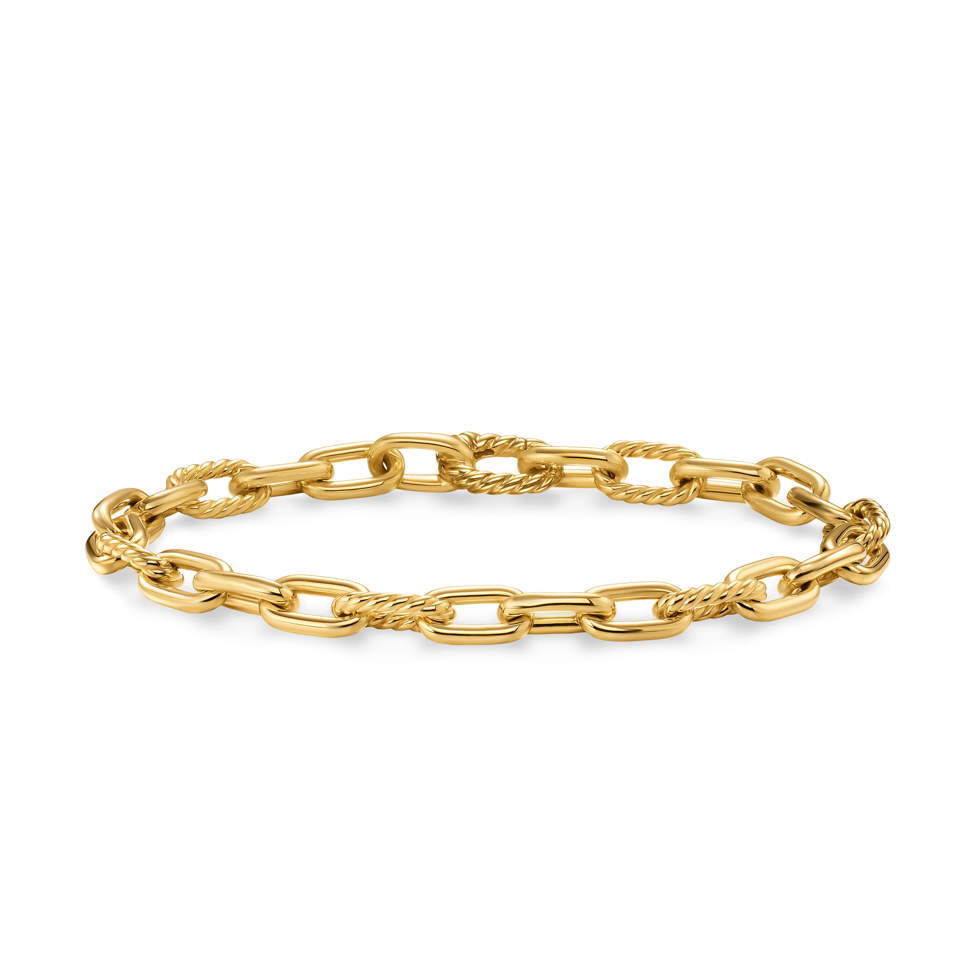 David Yurman Madison® Chain Bracelet In 18k Yellow Gold, 6mm - Image 2
