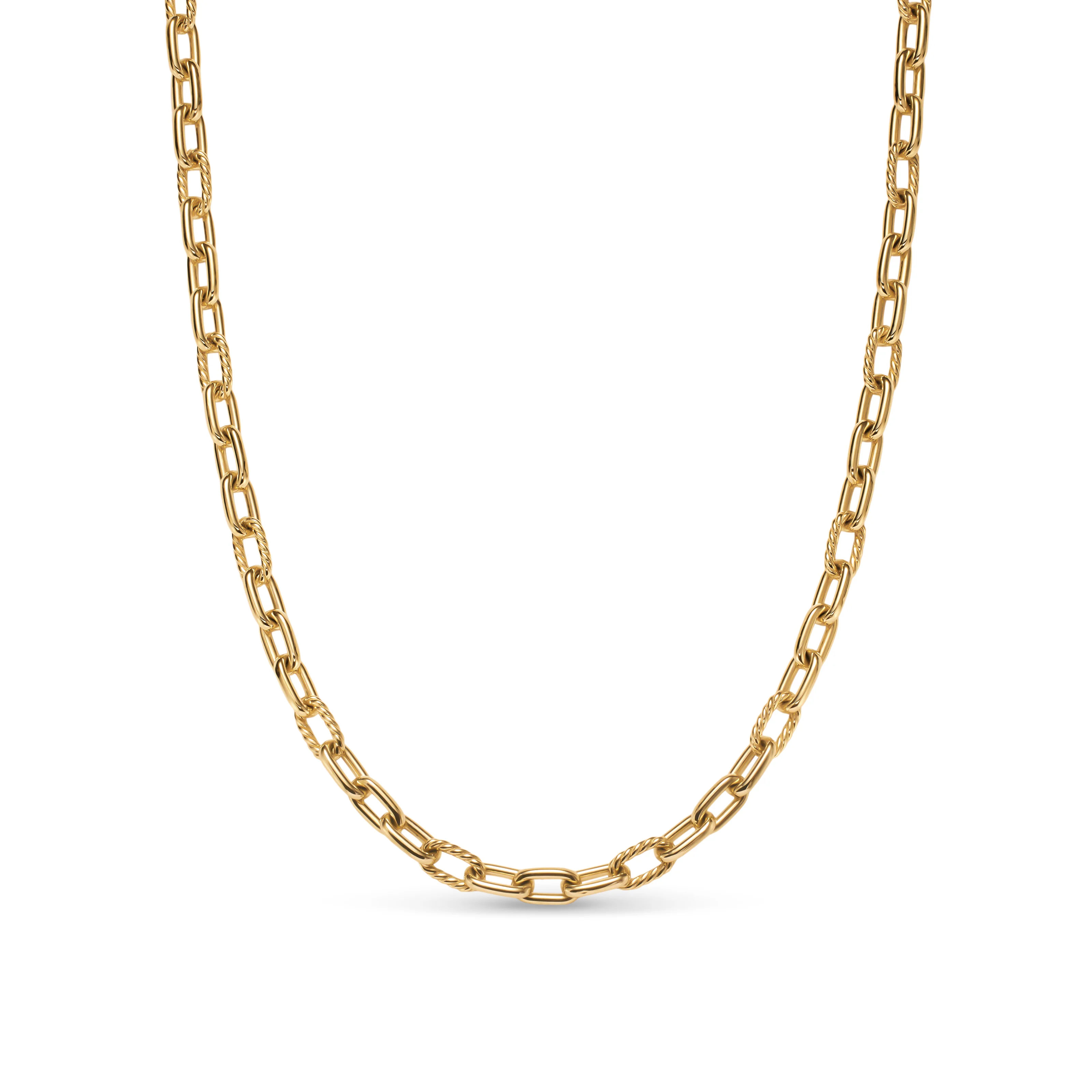 David Yurman Madison® Smooth Chain Necklace In 18k Yellow Gold, 6mm - Image 2