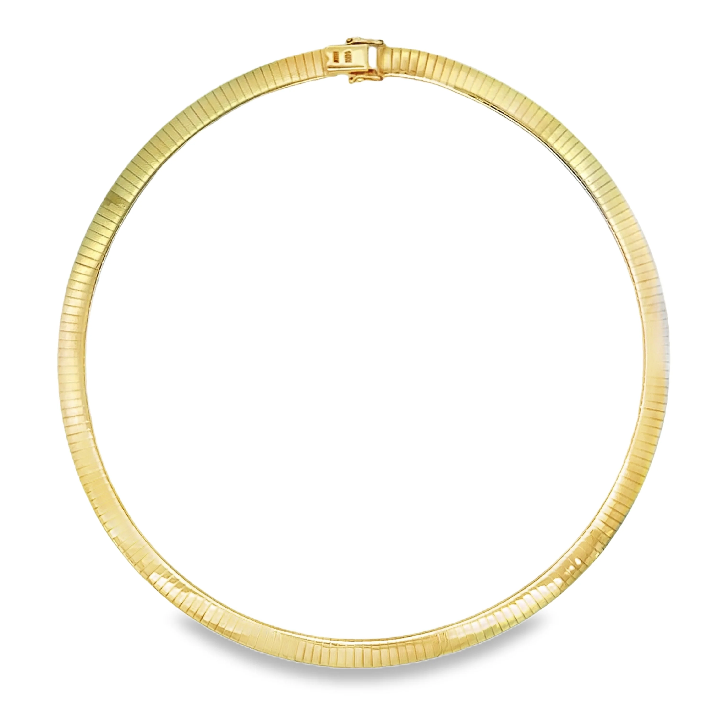 Estate 14k Yellow Gold Omega Chain - Image 3