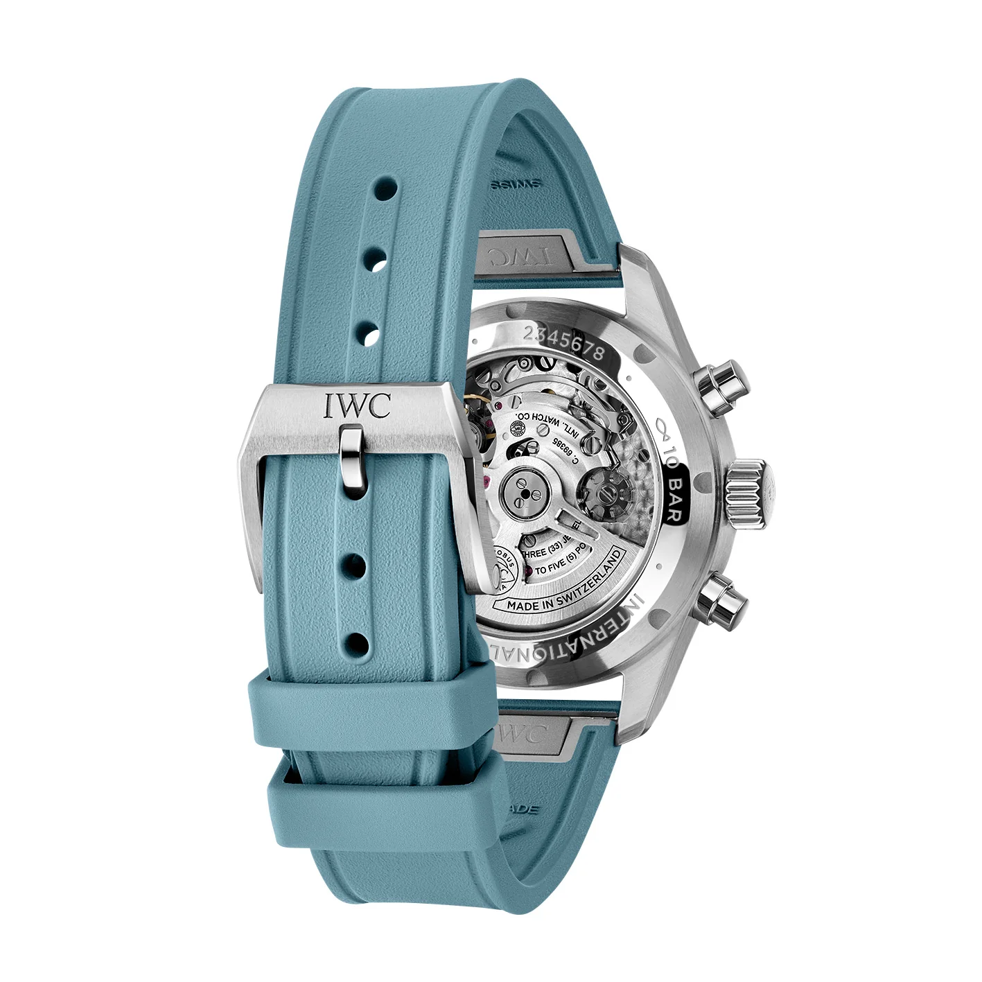 Iwc Stainless Steel 41mm Pilot's Watch Chronograph - Image 3