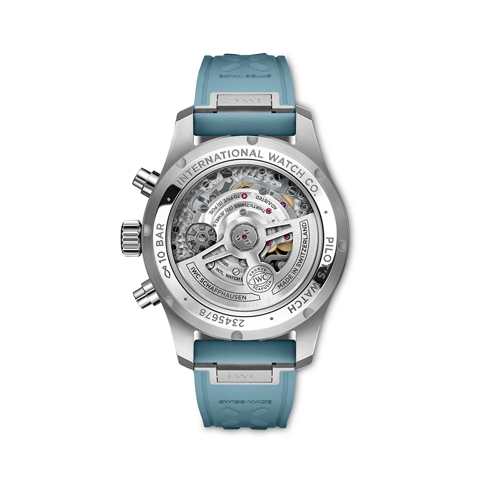 Iwc Stainless Steel 41mm Pilot's Watch Chronograph - Image 4