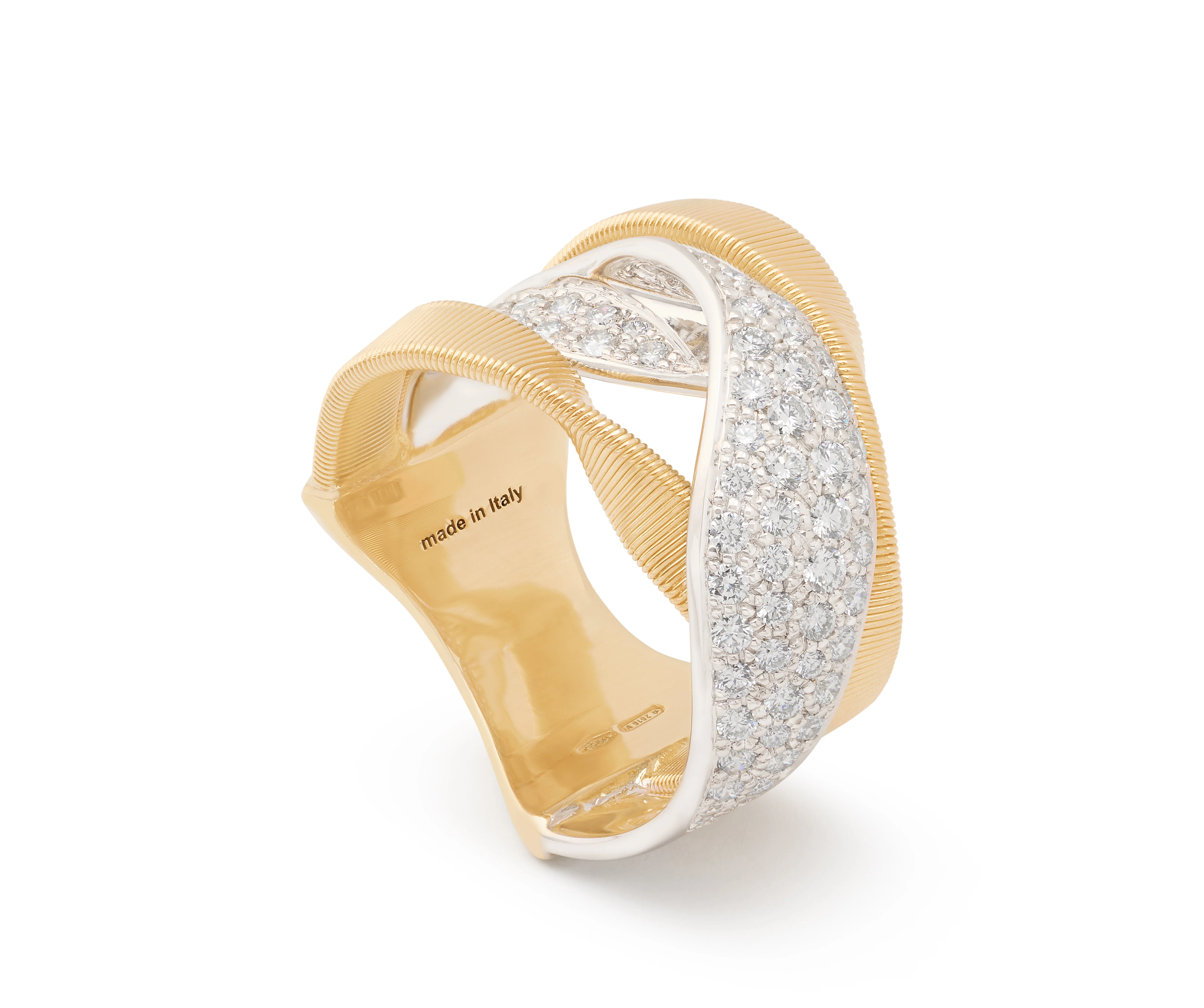 Marco Bicego 18k Yellow Gold Marrakech Diamond Ring