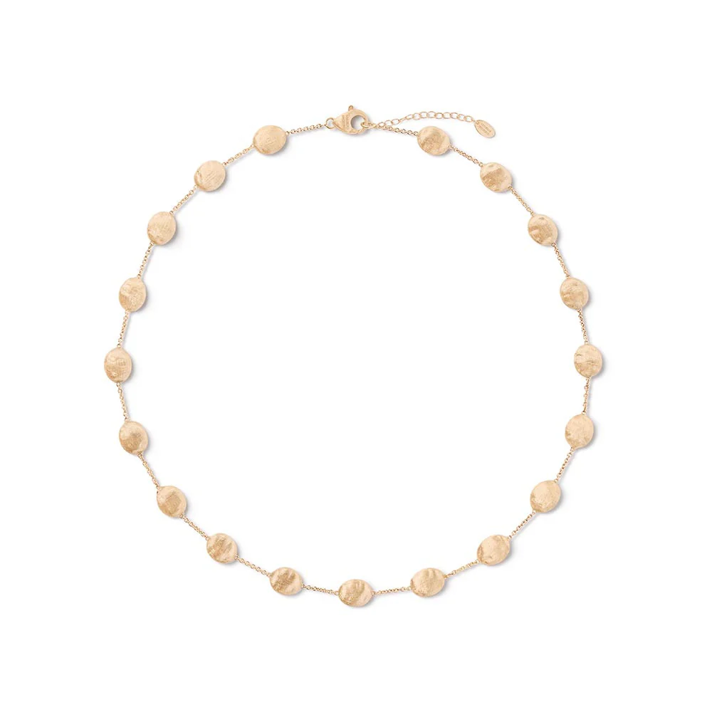 Marco Bicego 18k Yellow Gold Siviglia Diamond Necklace