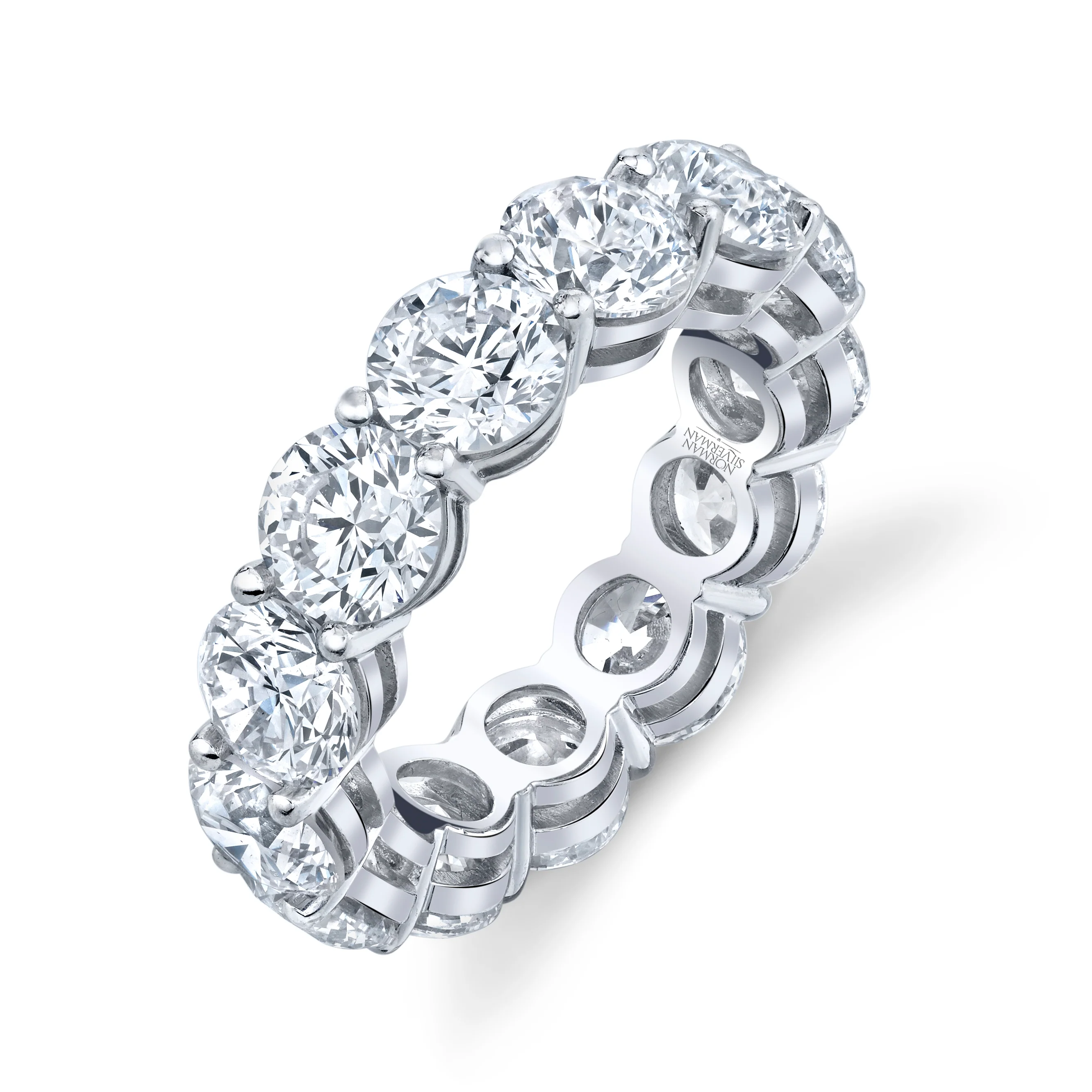 Norman Silverman Platinum Diamond Band - Image 2