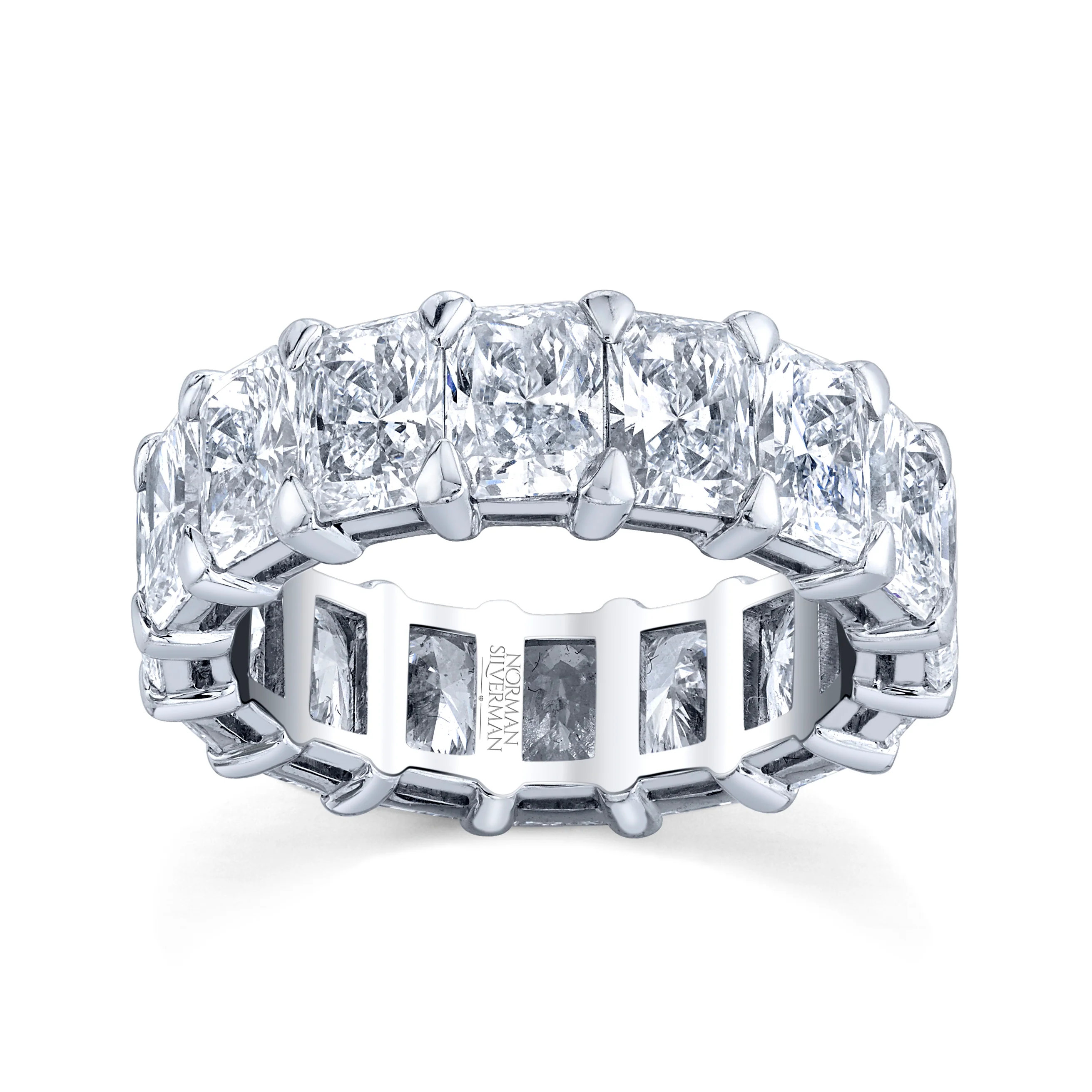 Norman Silverman Platinum Diamond Band - Image 2