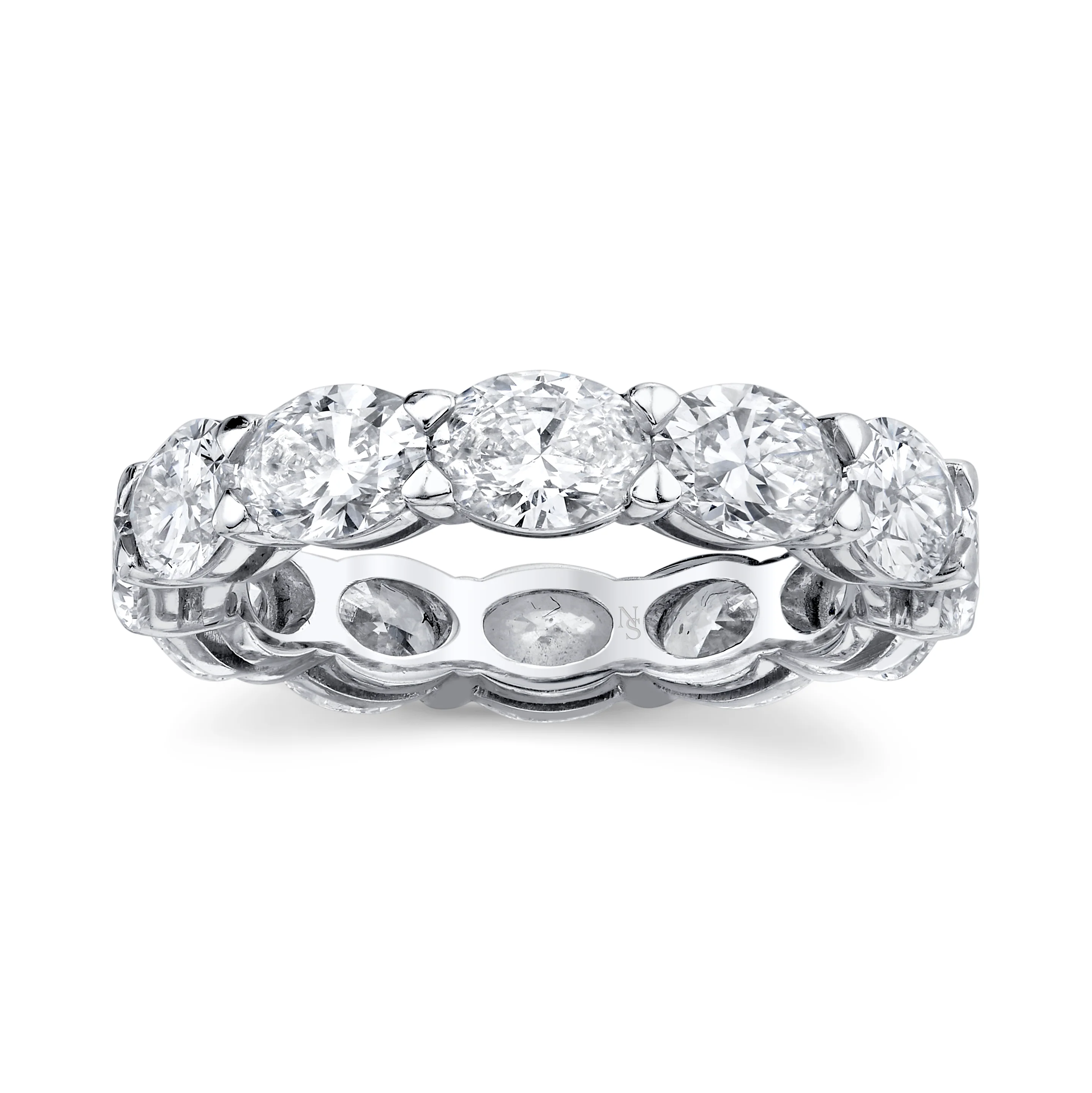 Norman Silverman Platinum Diamond Band - Image 3