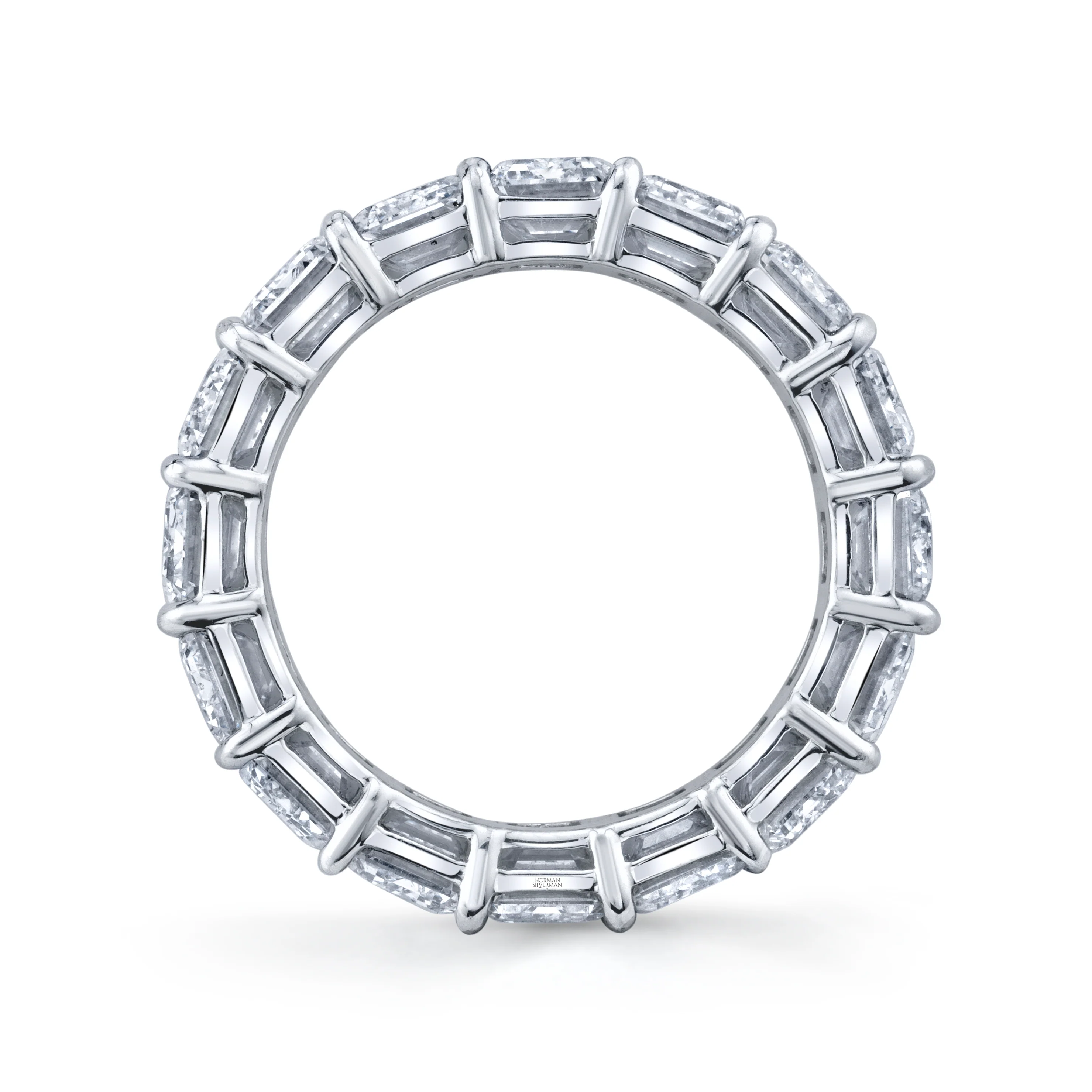 Norman Silverman Platinum Diamond Band - Image 4
