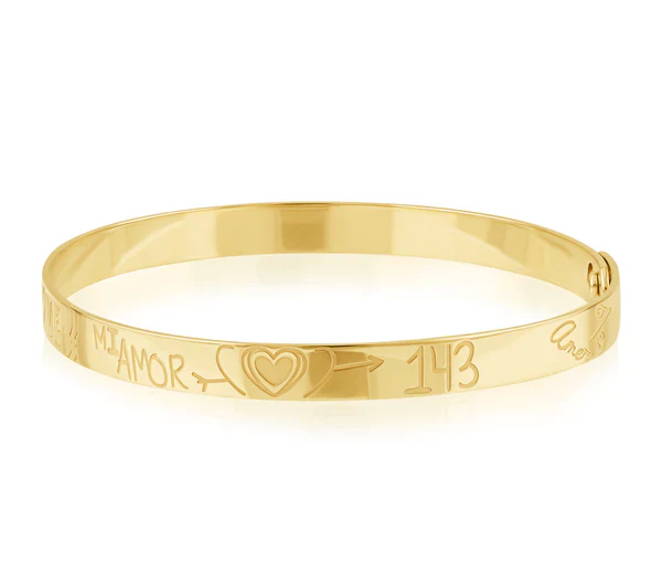 Phillips House 14k Yellow Gold Love Language Bracelet - Image 2