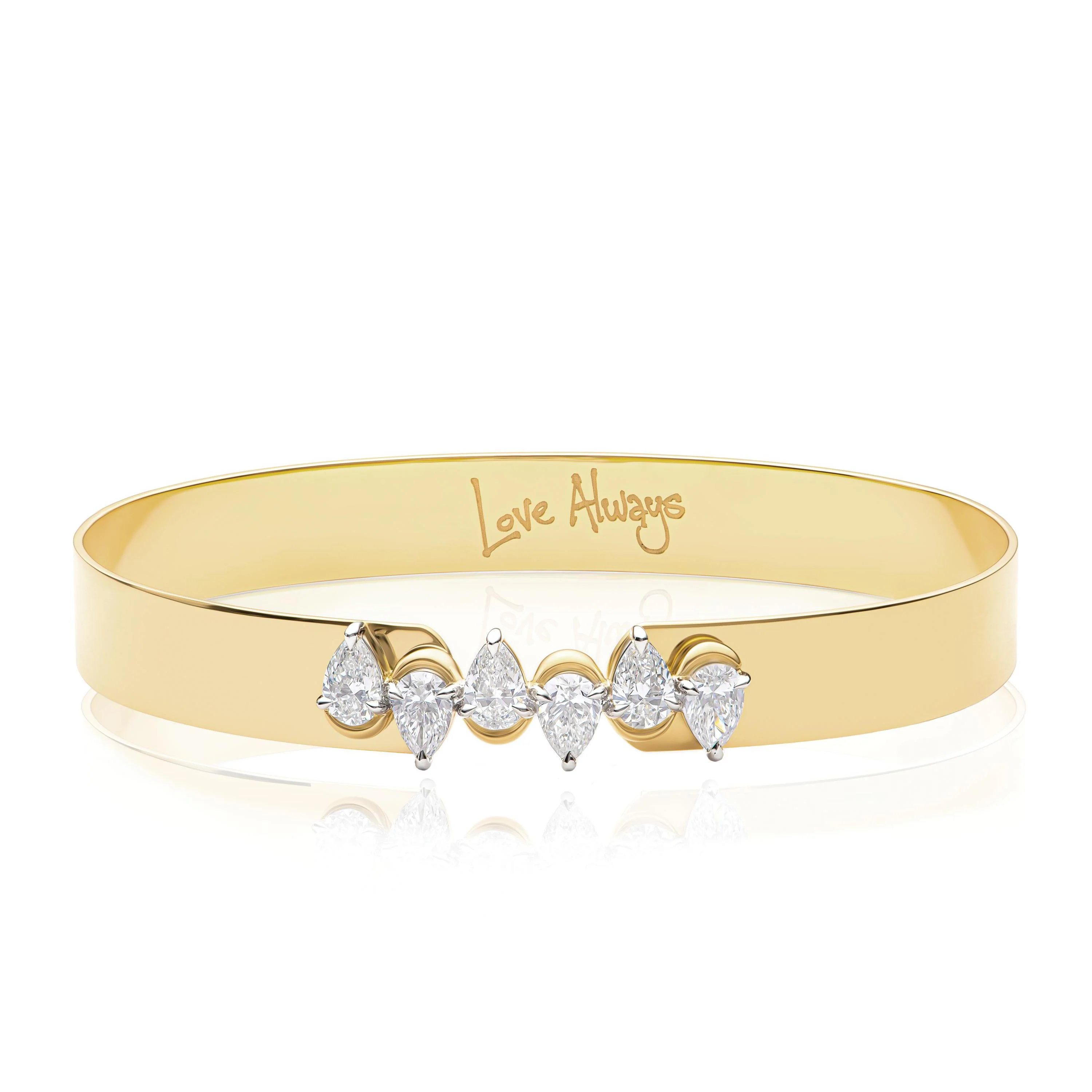 Phillips House 18k Yellow Gold One Of One Diamond Bracelet - Image 2