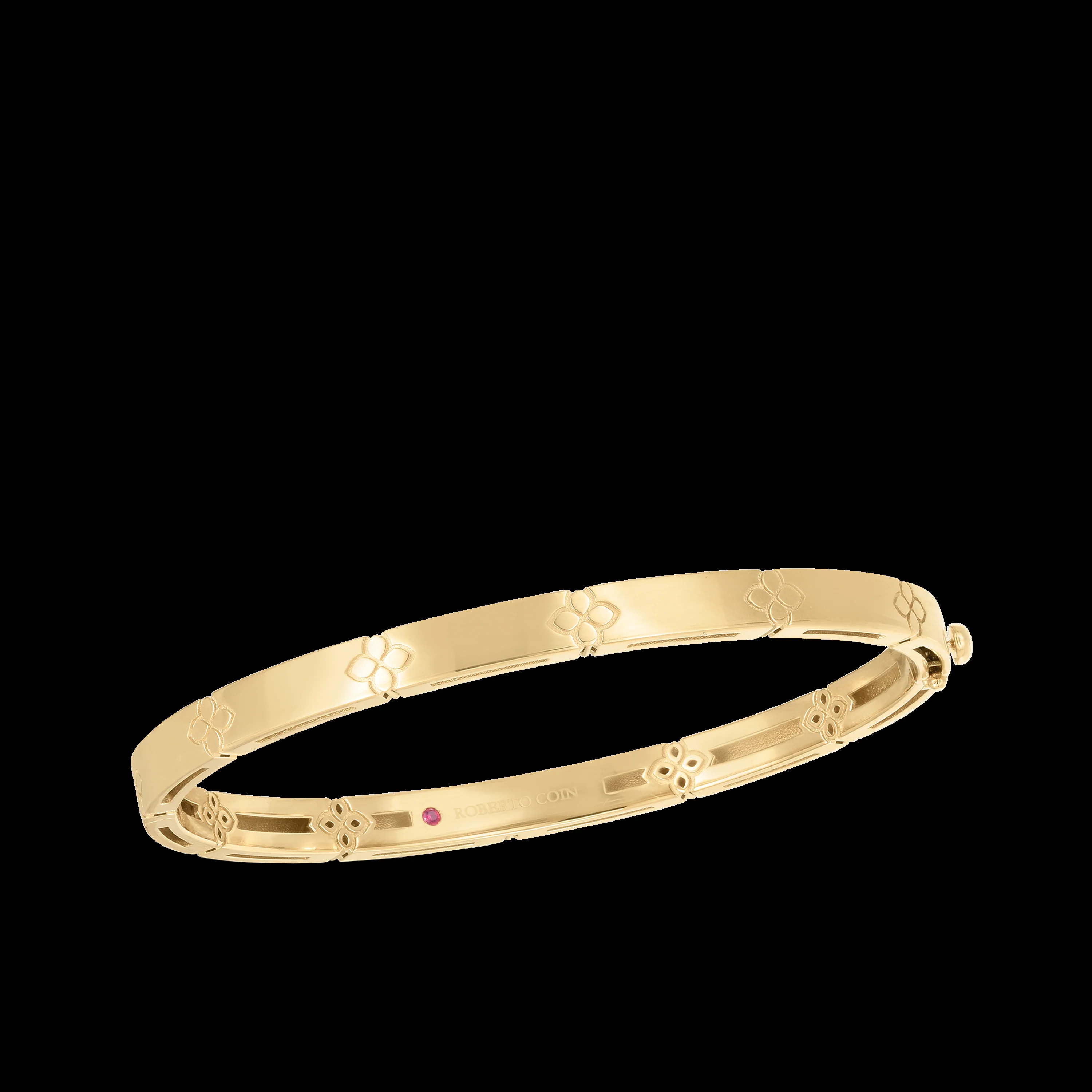 Roberto Coin 18k Yellow Gold Love In Verona Bracelet - Image 3
