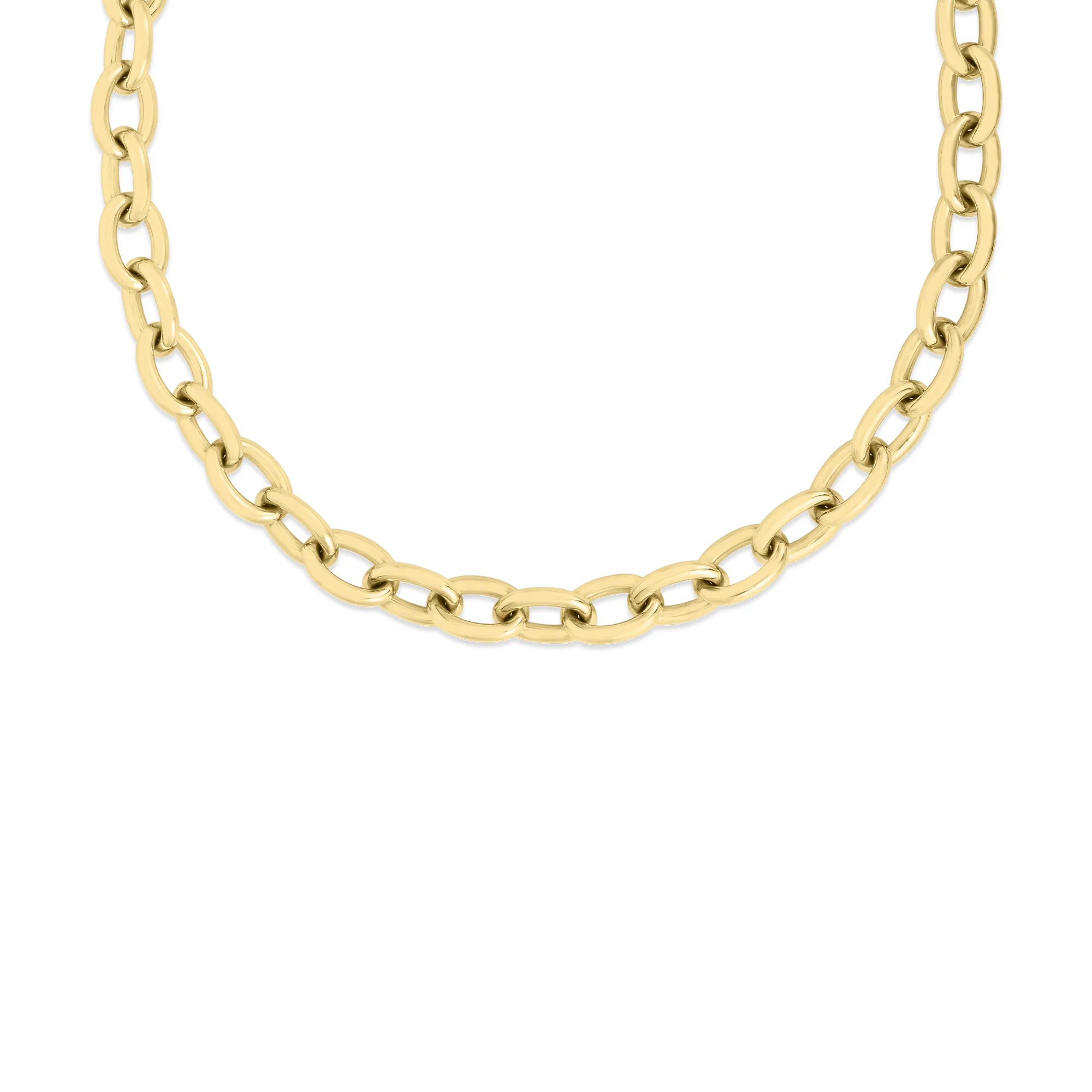 Roberto Coin 18k Yellow Gold Designer Gold Necklace - Image 2