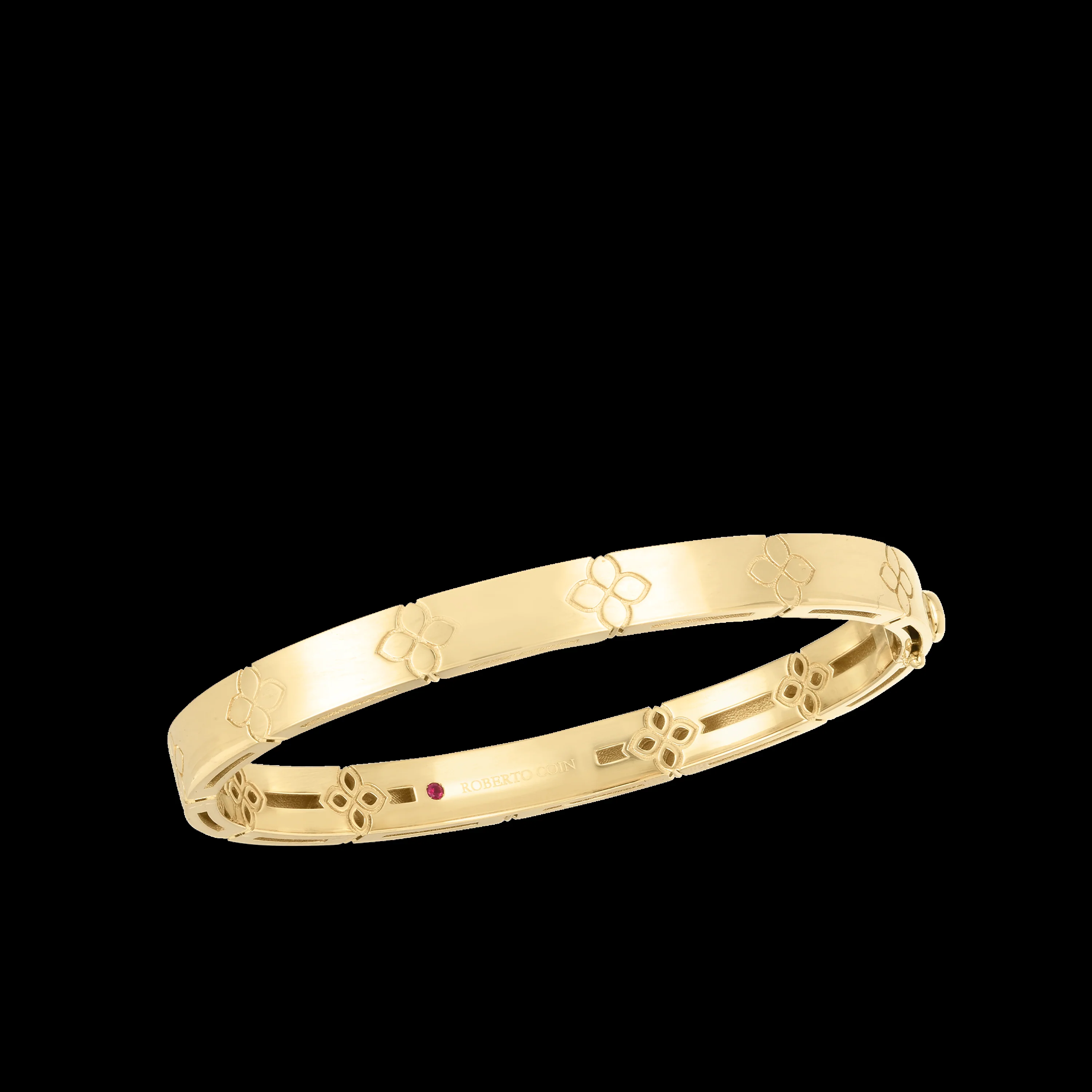Roberto Coin 18k Yellow Gold Love In Verona Bracelet - Image 3