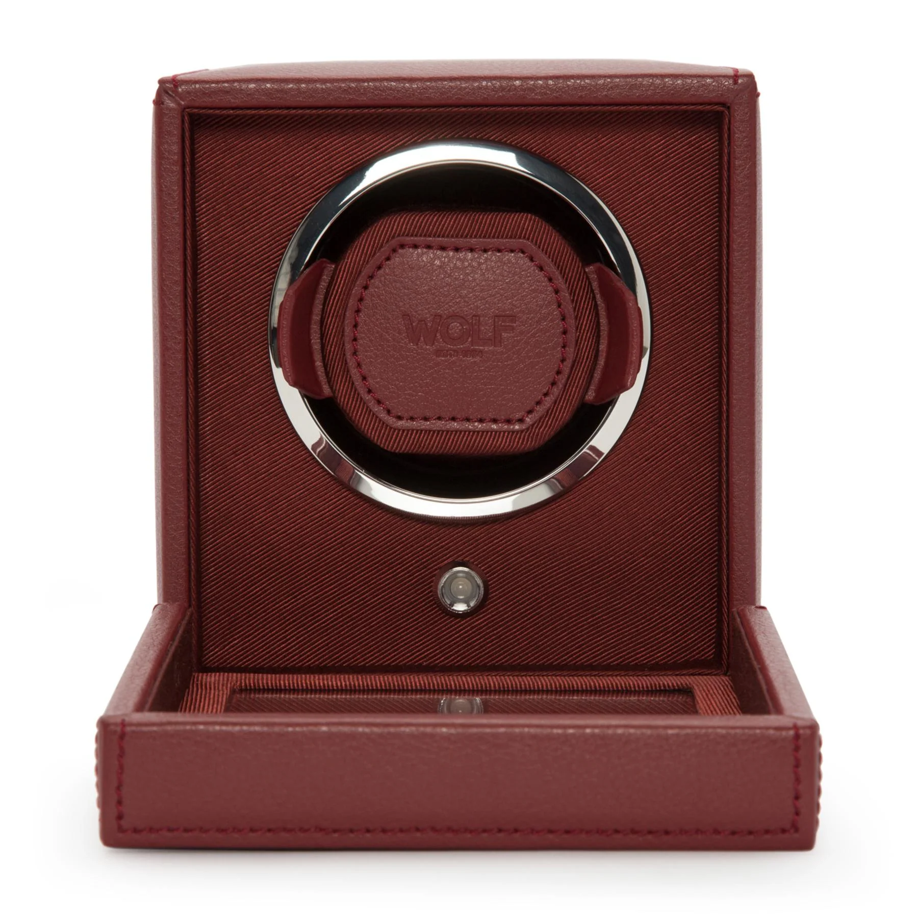 Wolf Cub Single Watch Winder With Cover - Image 3
