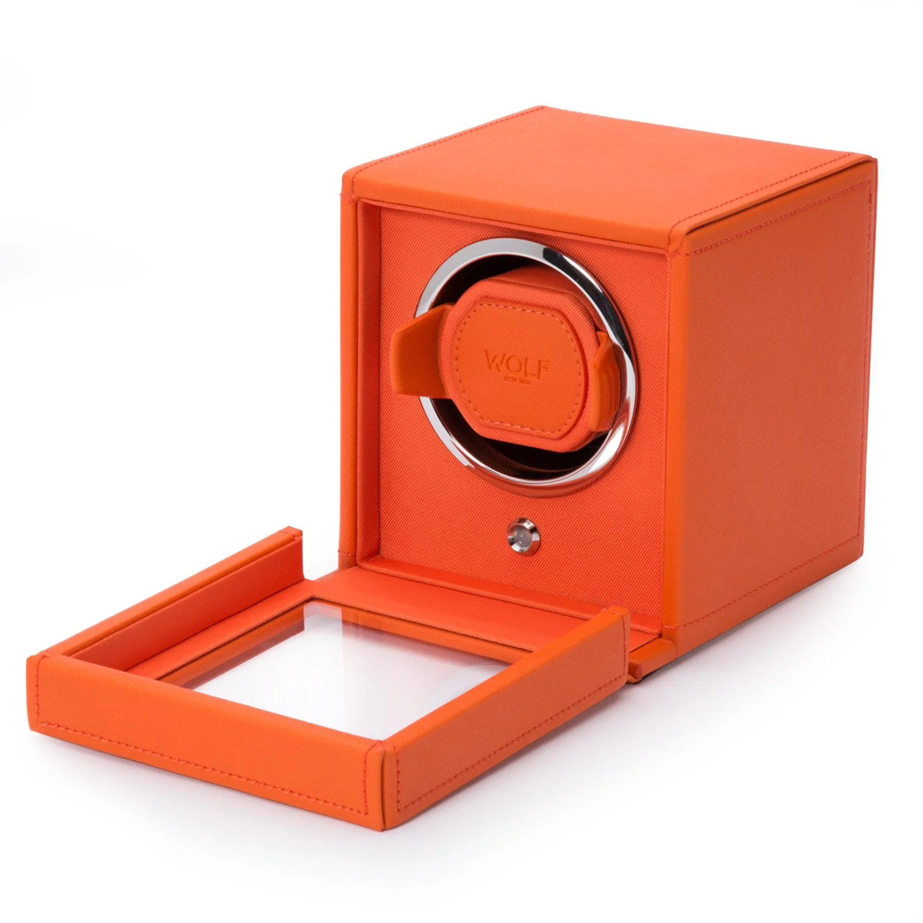 Wolf Cub Single Watch Winder With Cover - Image 4
