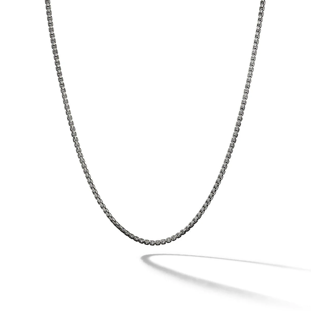 David Yurman Box Chain Necklace In Sterling Silver, 1.7mm - Image 2