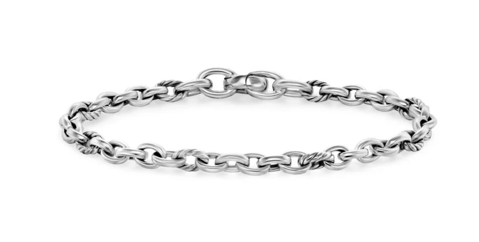 David Yurman Mercer® Petite Chain Bracelet In Sterling Silver, 4.5mm - Image 2