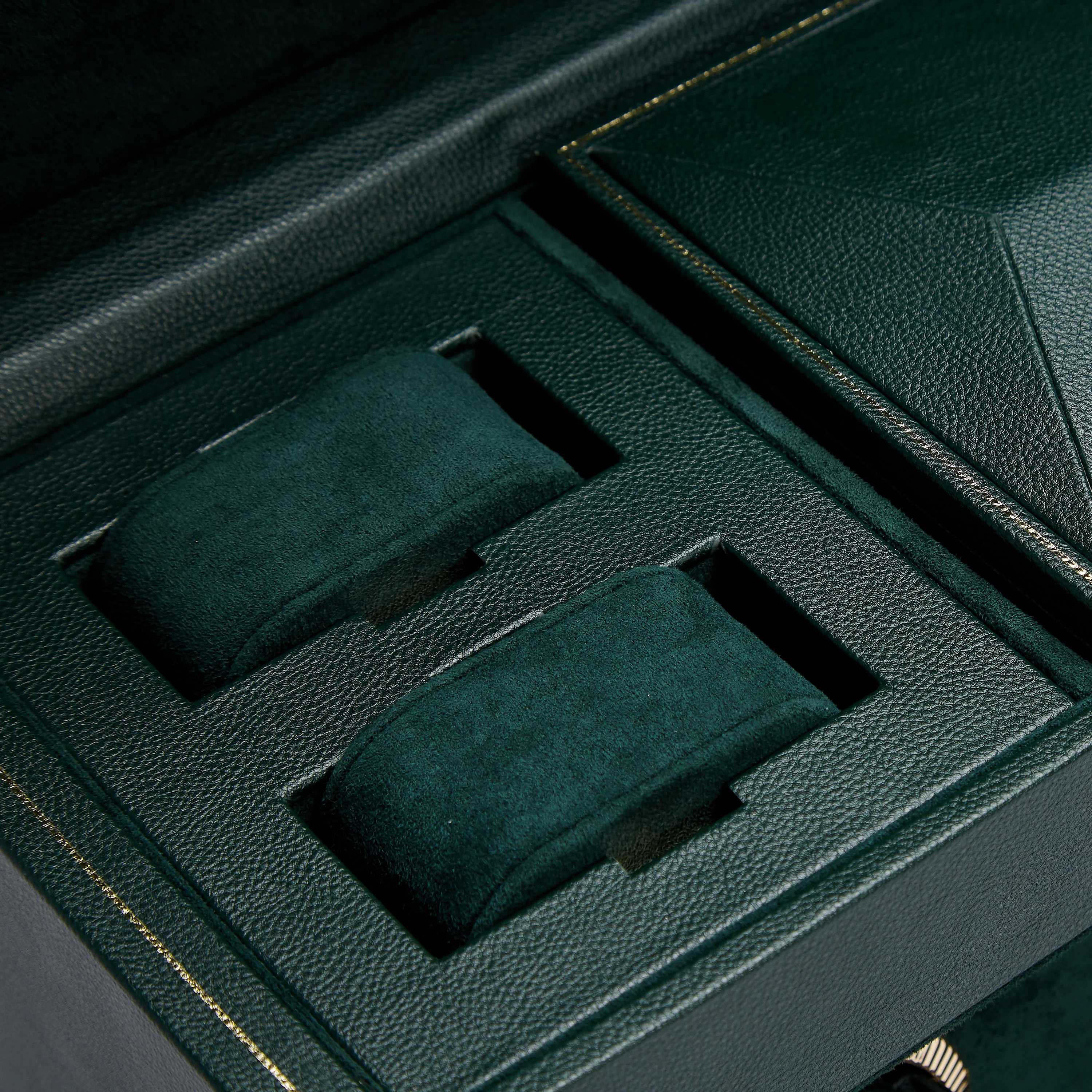 Wolf British Racing Triple Watch Winder With Storage - Image 6