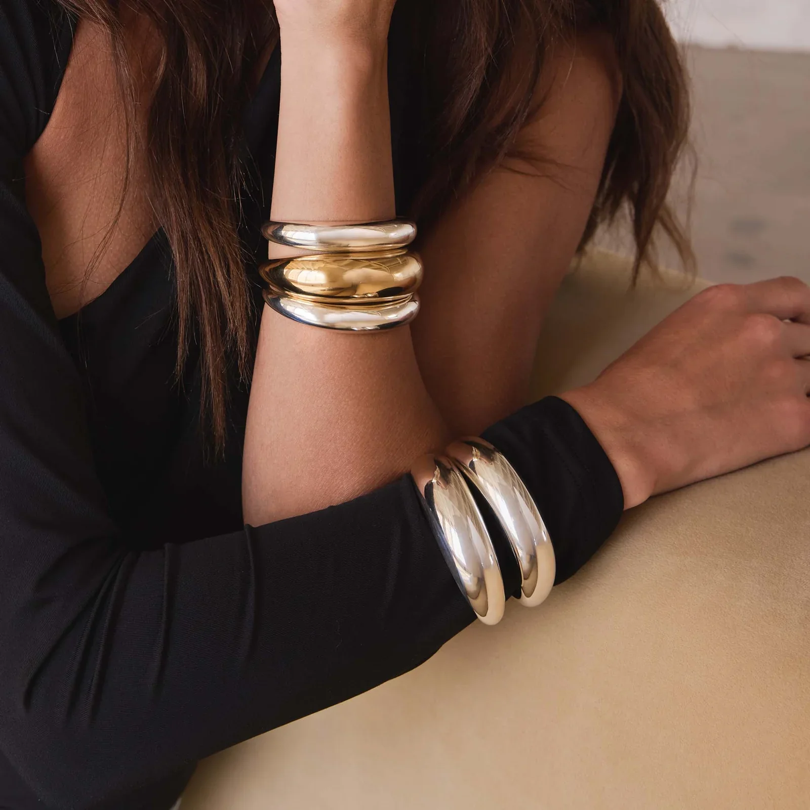 Zoë Chicco Sterling Silver Large Cuff - Image 2